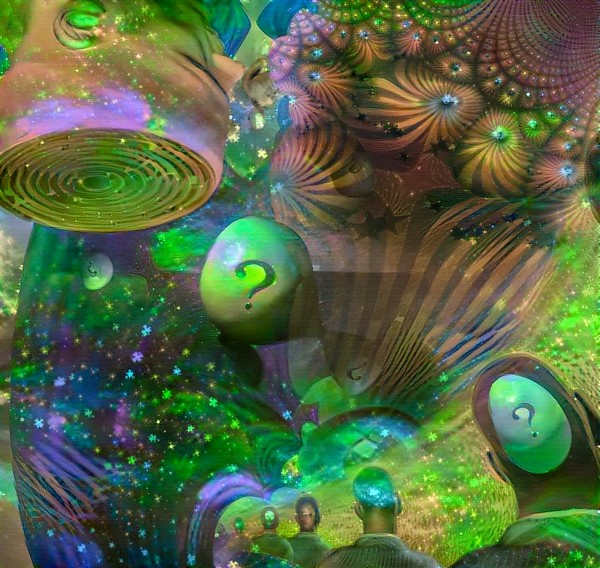 Maze of Thoughts by Bruce Rolff